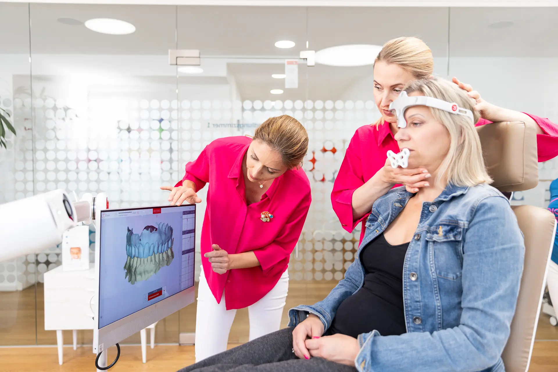 Modjaw, instrumentelle Funktionsdiagnostik, Kiefergelenkmessung